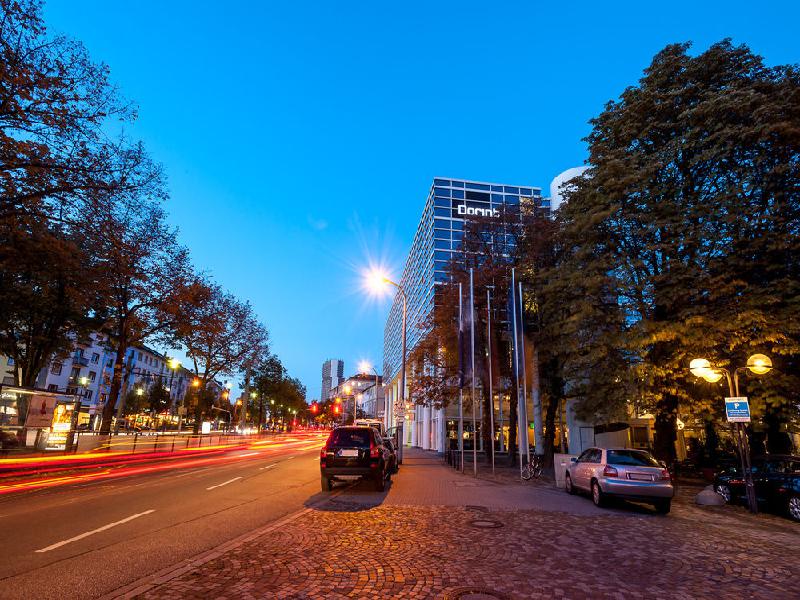 Hotel Front - Evening/Night